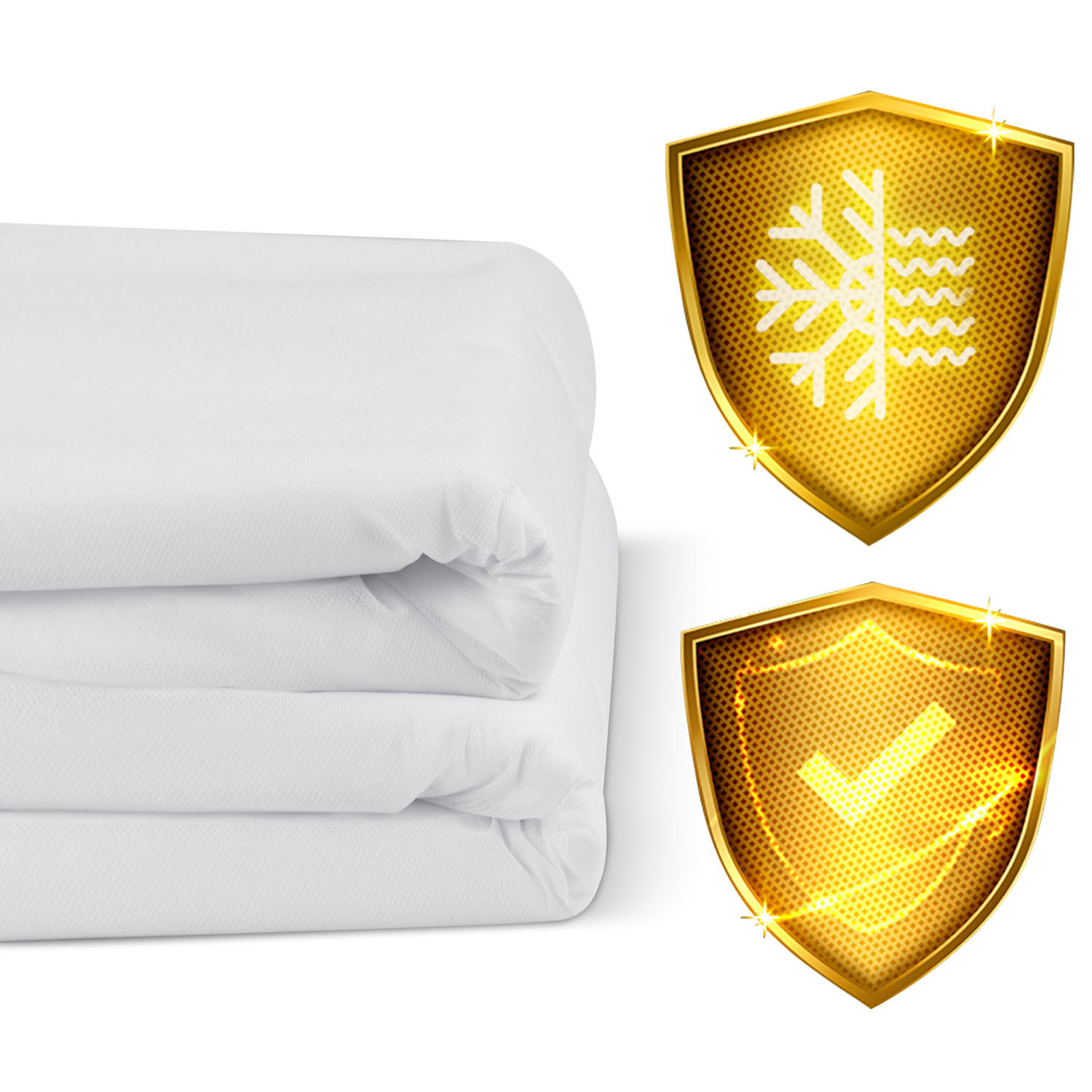 Kattev agrotekstiil 2000 cm x 160 cm Plonos - valge - Image 4