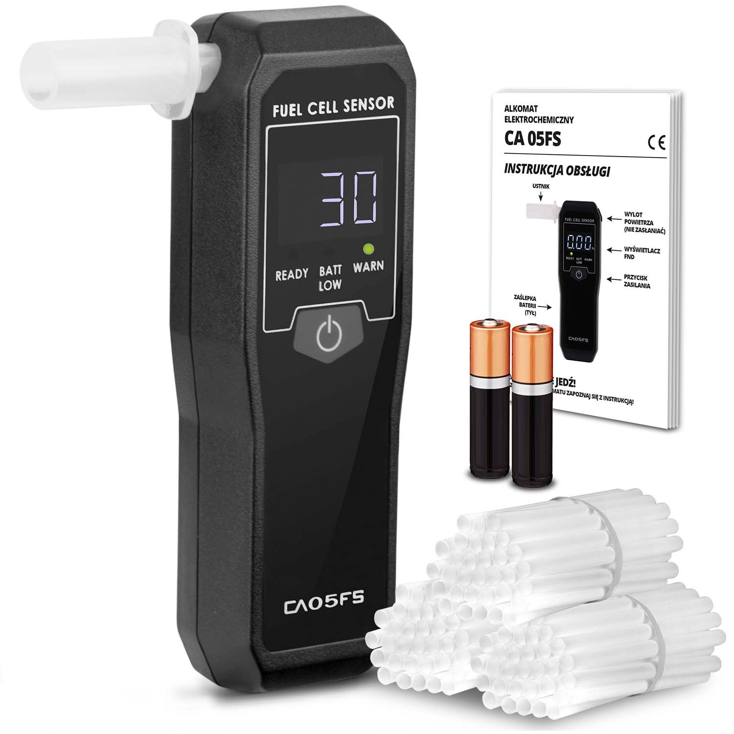 CA-05FS Alkomeeter + huulikud