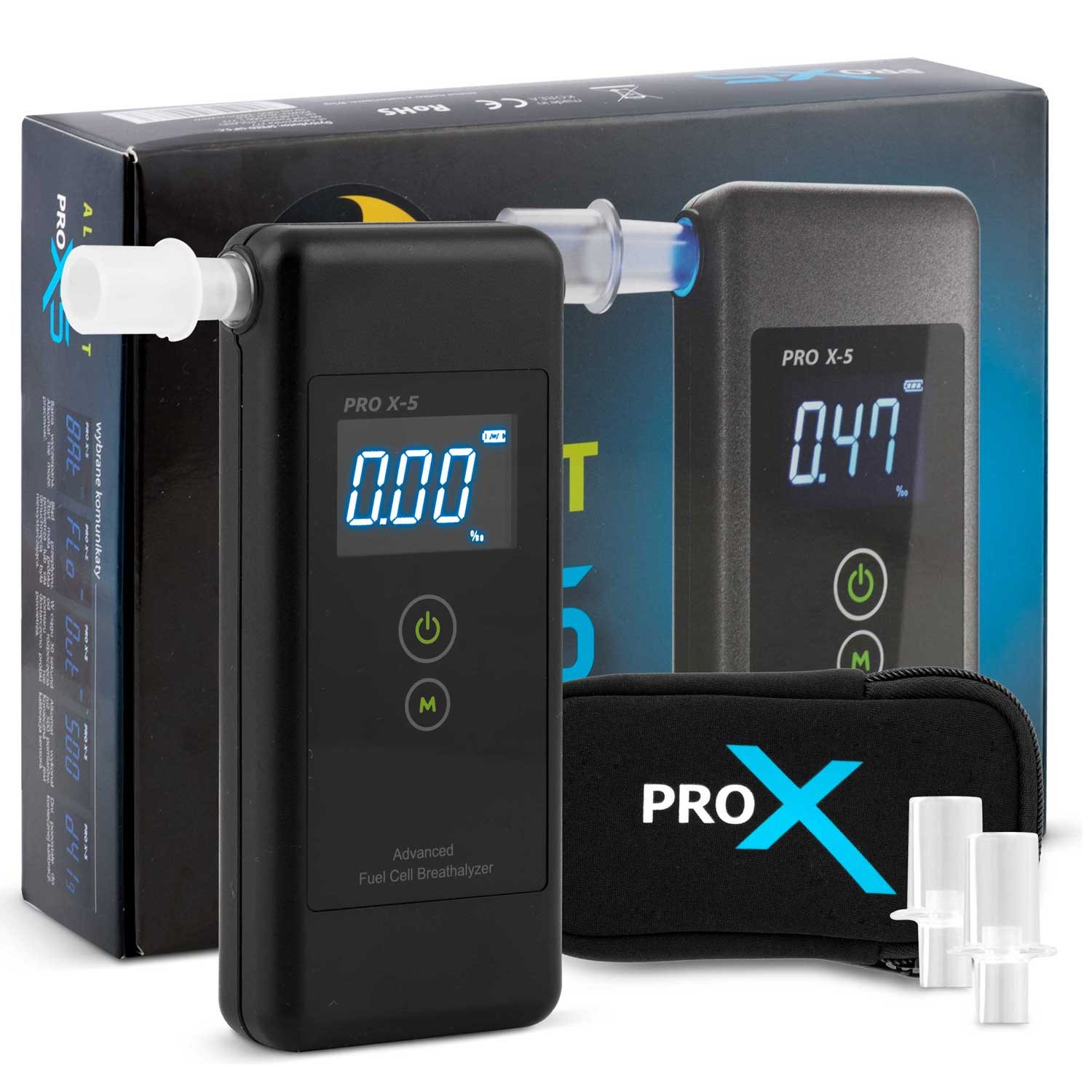 AlcoForce PRO X-5 Alkomeeter