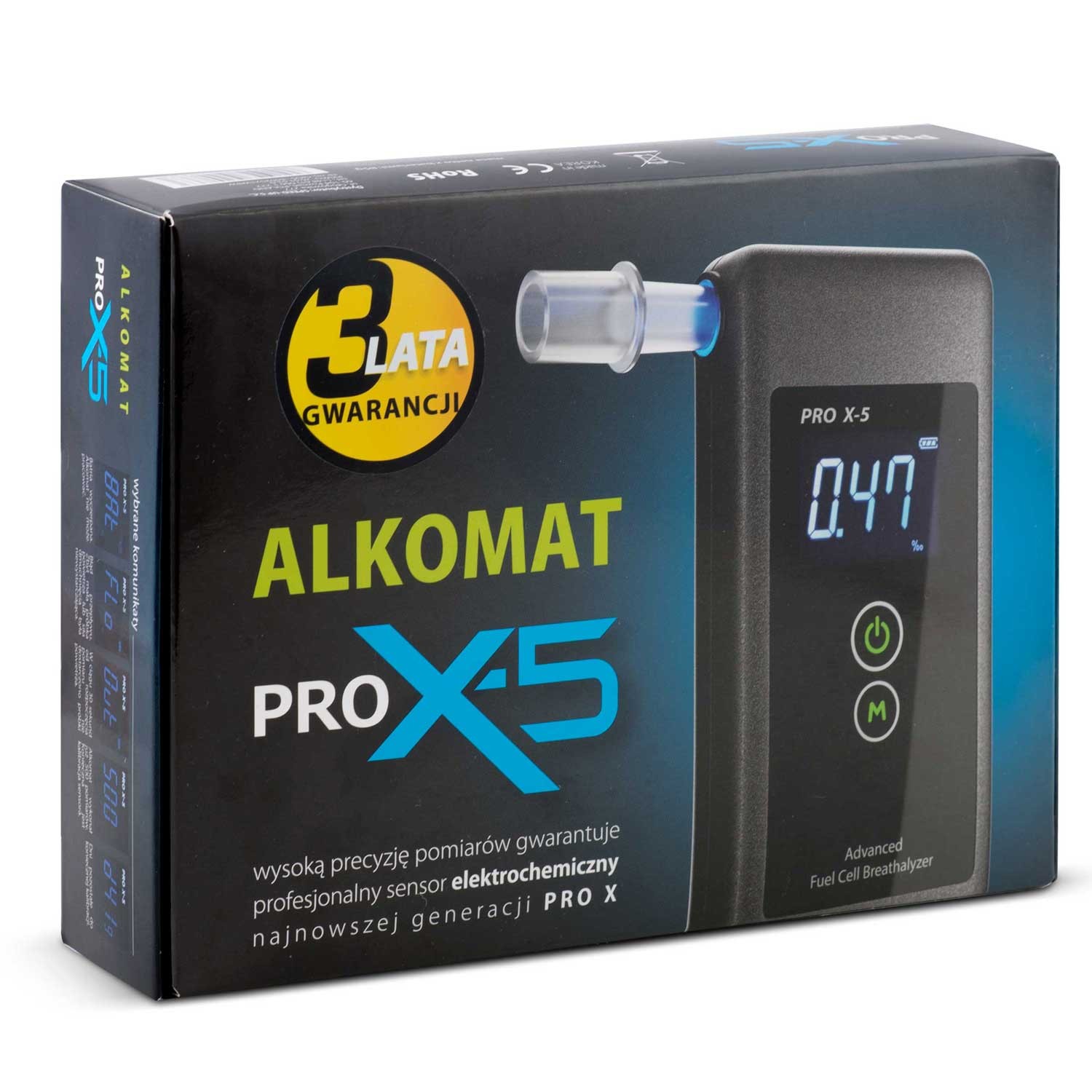 AlcoForce PRO X-5 Alkomeeter - Image 9