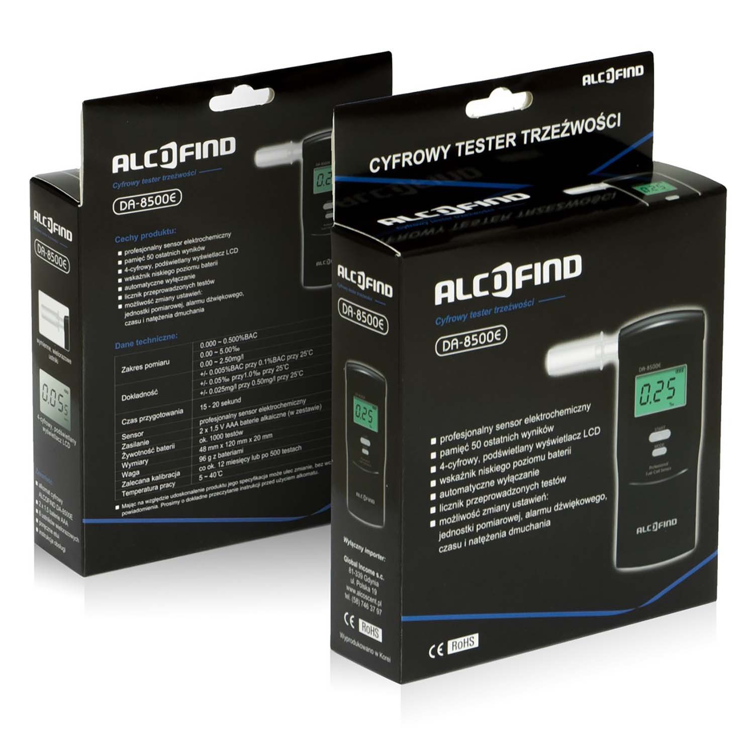 Alkomeeter DA 8500E + huulikud - Image 7