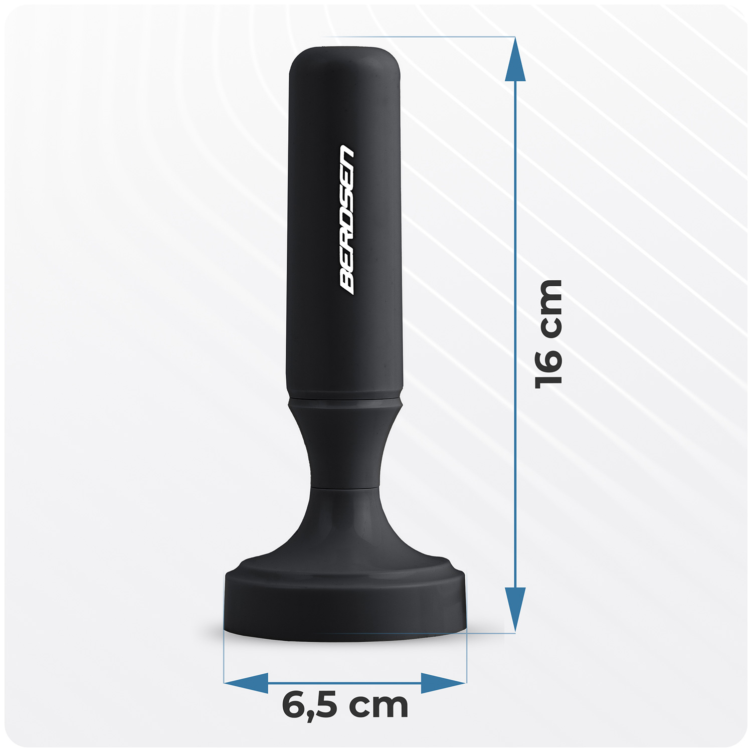 Berdsen BD-956 360-kraadine teleri ultra HD 4K siseantenn must - Image 3