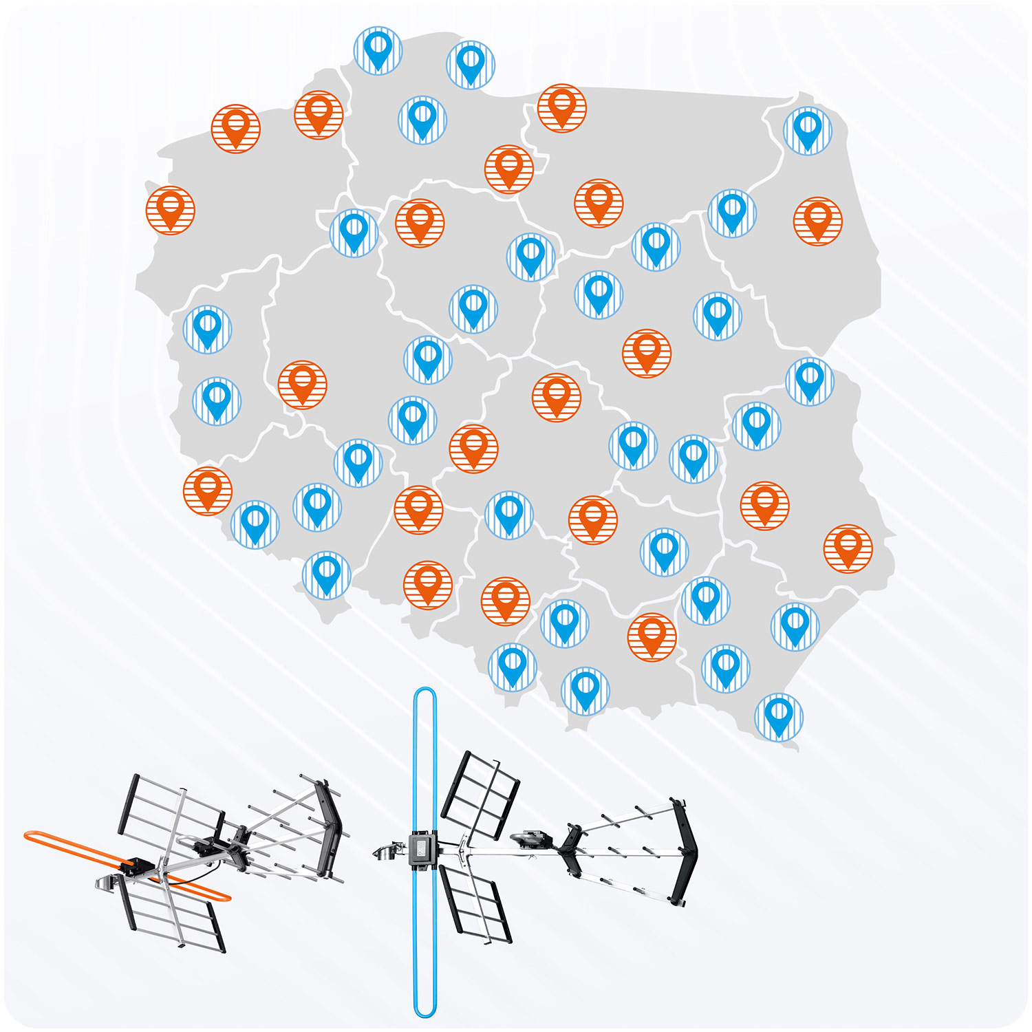 Berdsen BD-950 suunatud välistingimustes kasutatav TV-antenn ultra HD 4K - Image 10