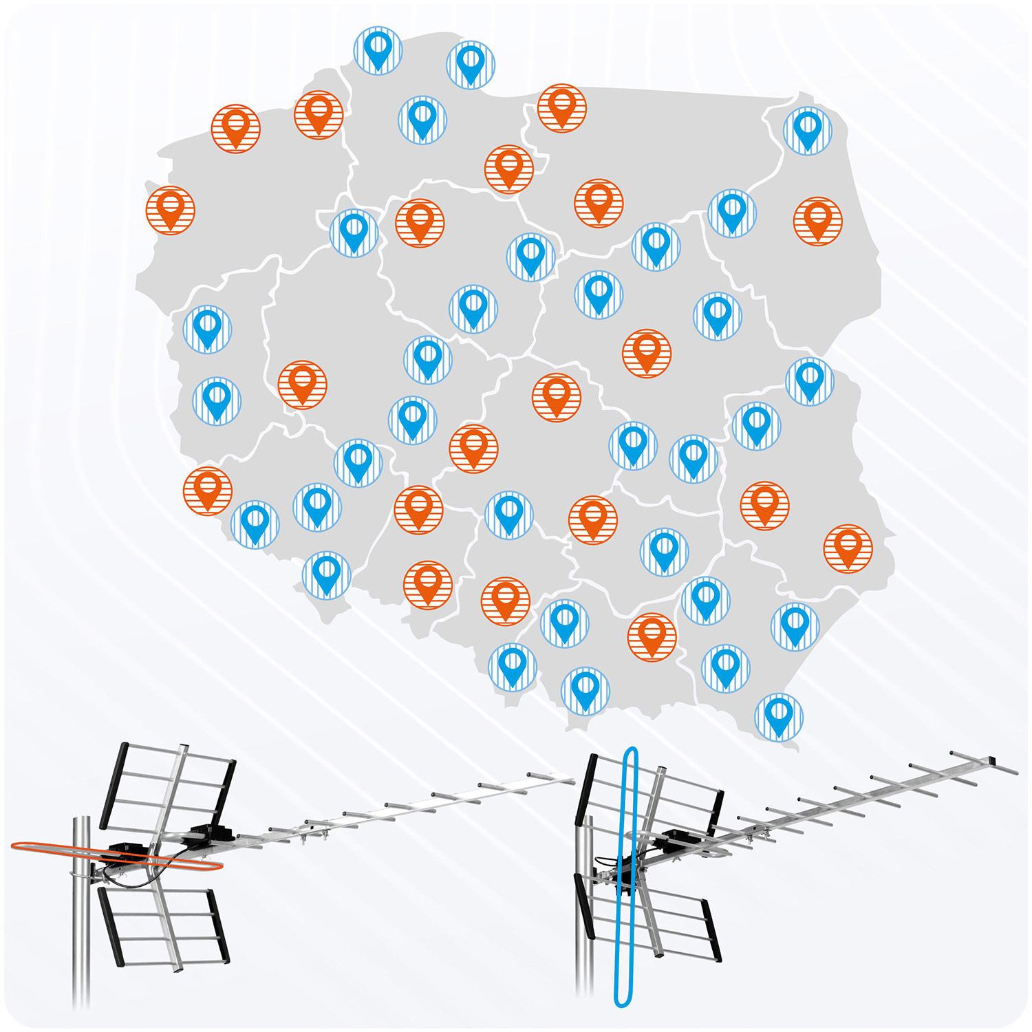 Berdsen BD-951 suunatud välistingimustes kasutatav TV-antenn ultra HD 4K - Image 10