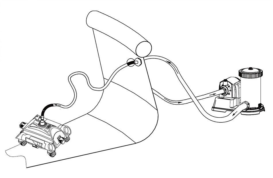 Automaatne põrandapuhastusvahend - INTEX 28001 tolmuimeja - Image 2