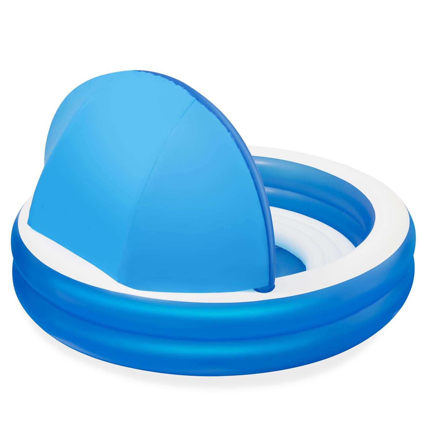 Täispuhutav bassein 241 x 241 x 140 cm sinine Bestway 54337 - Image 5