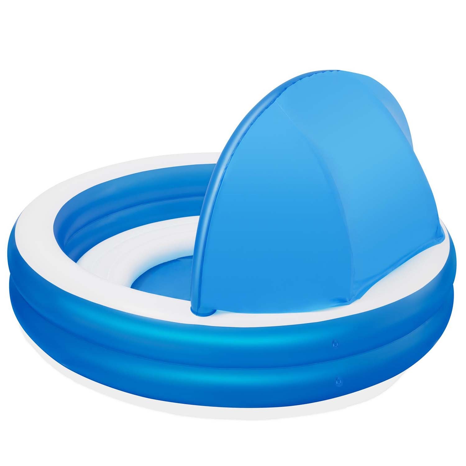 Täispuhutav bassein 241 x 241 x 140 cm sinine Bestway 54337 - Image 6