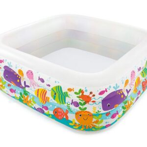 Täispuhutav akvaariumbassein 159 x 159 x 50 cm INTEX 57471