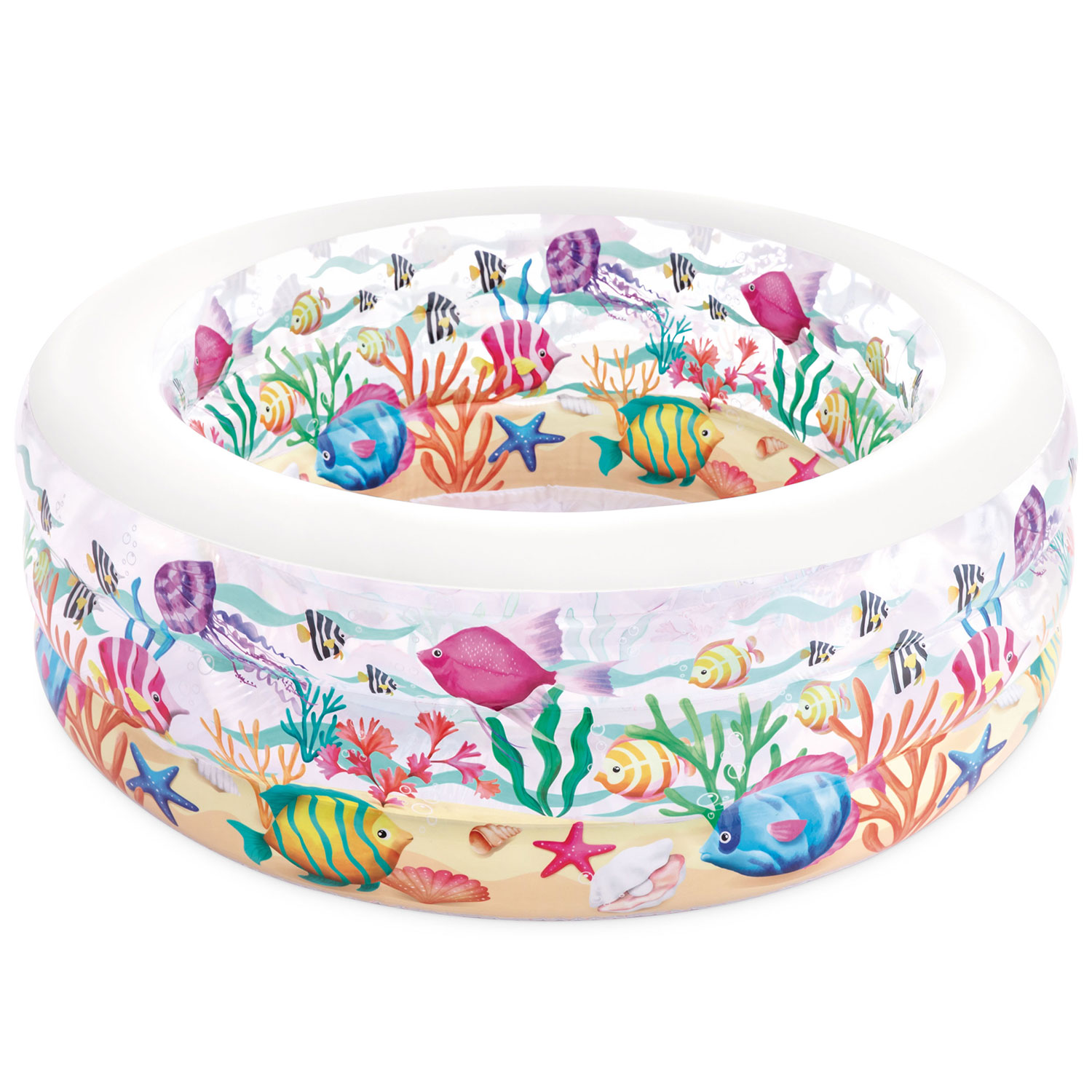 Täispuhutav bassein, lastebassein, akvaarium, 152x56 cm, INTEX 58480