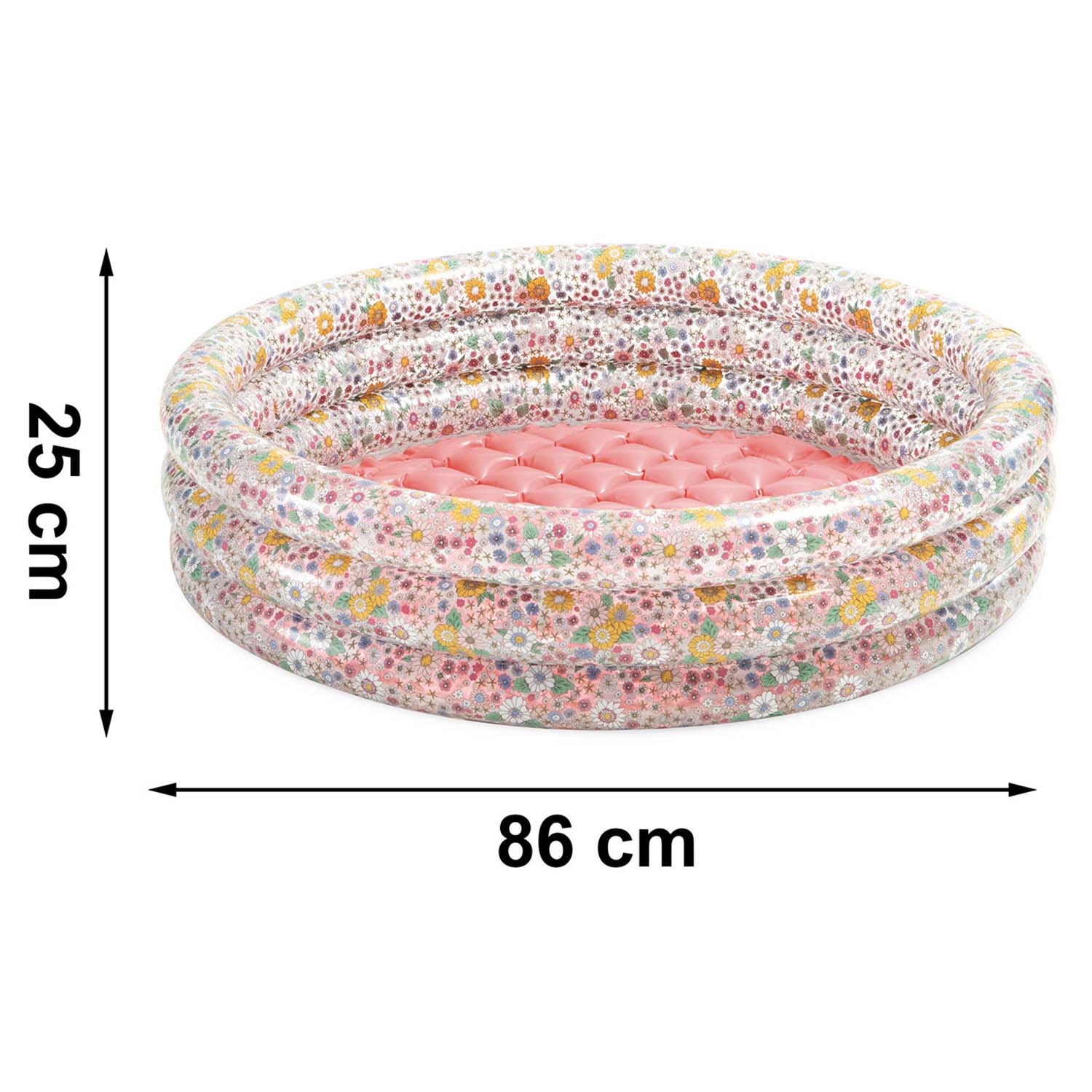 Täispuhutav bassein, lilled, 86x25 cm, INTEX 58427 - Image 5