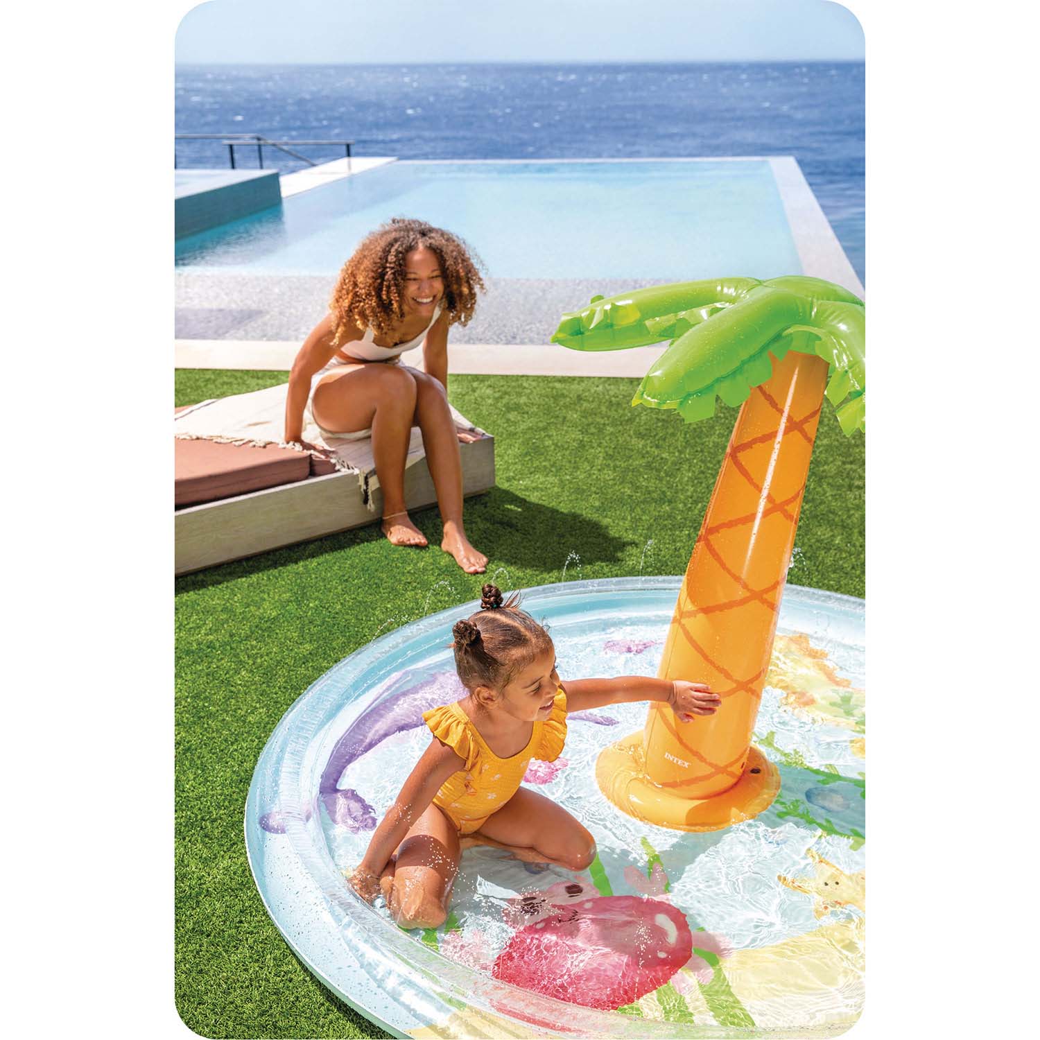Täispuhutav bassein Palma 104x173 cm INTEX 56433 - Image 5