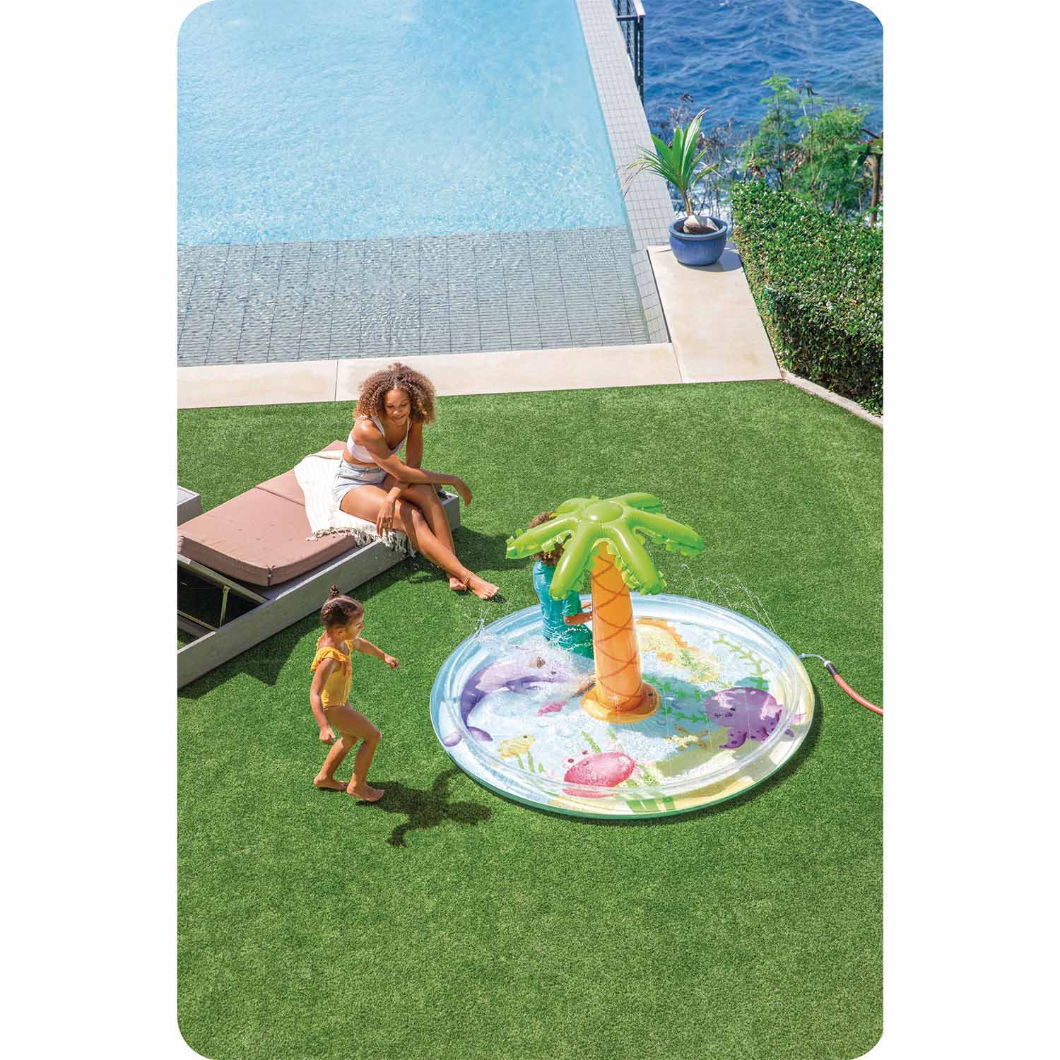 Täispuhutav bassein Palma 104x173 cm INTEX 56433 - Image 9