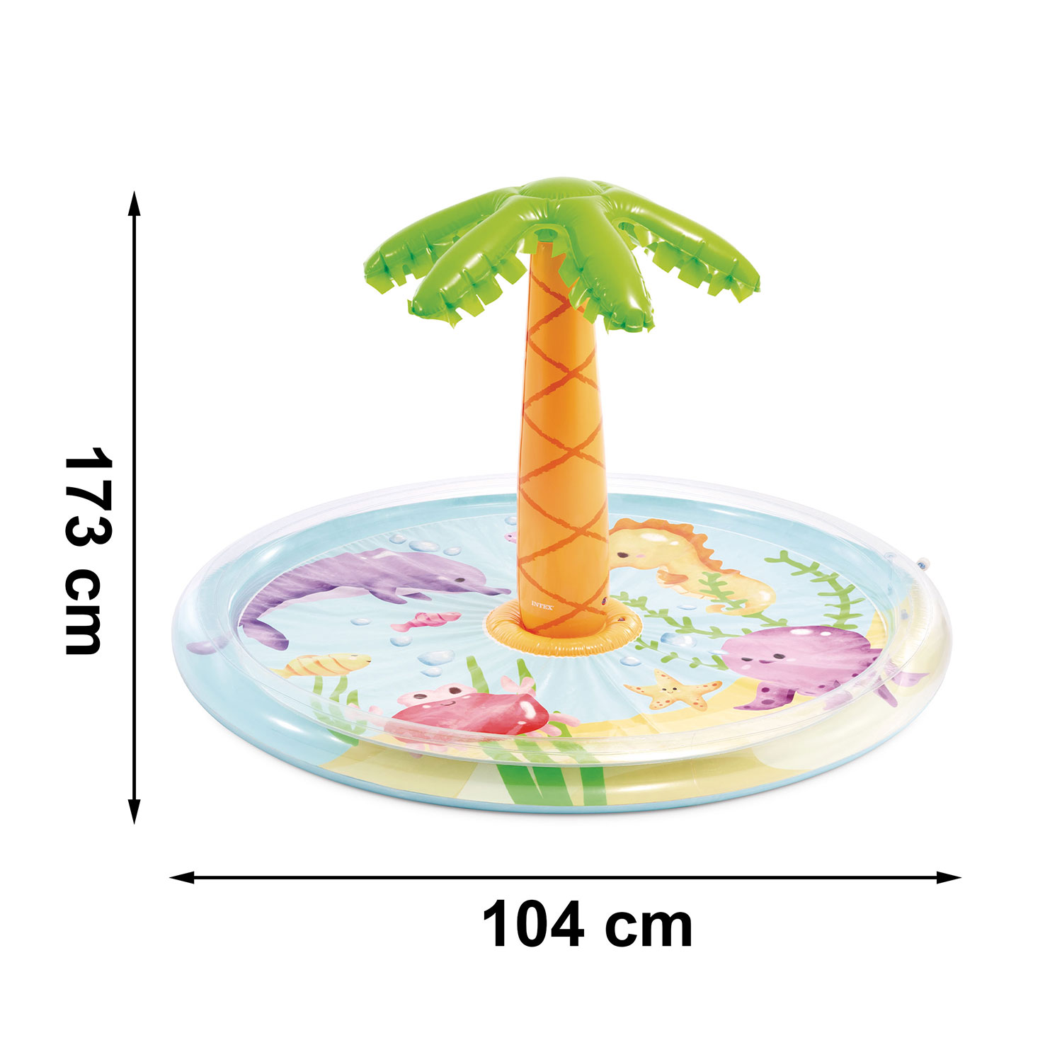 Täispuhutav bassein Palma 104x173 cm INTEX 56433 - Image 7