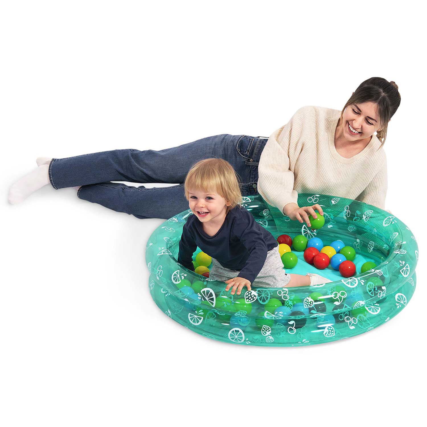 Täispuhutav lastebassein pallidega 91x20cm Bestway 51141 - Image 14