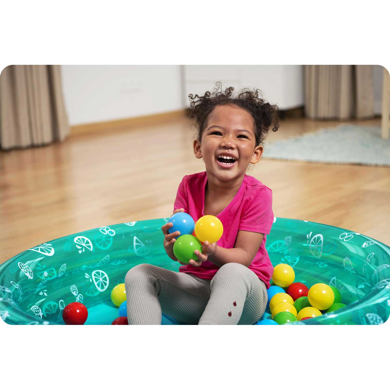 Täispuhutav lastebassein pallidega 91x20cm Bestway 51141 - Image 12