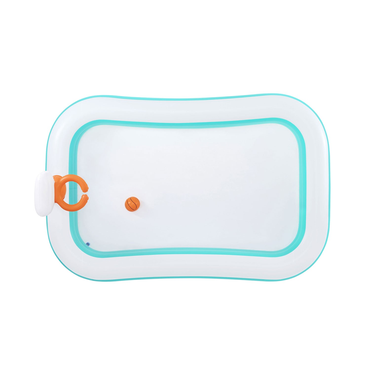 Dunk'N Splash täispuhutav bassein 251 x 168 x 102 cm Bestway 54445 - Image 7