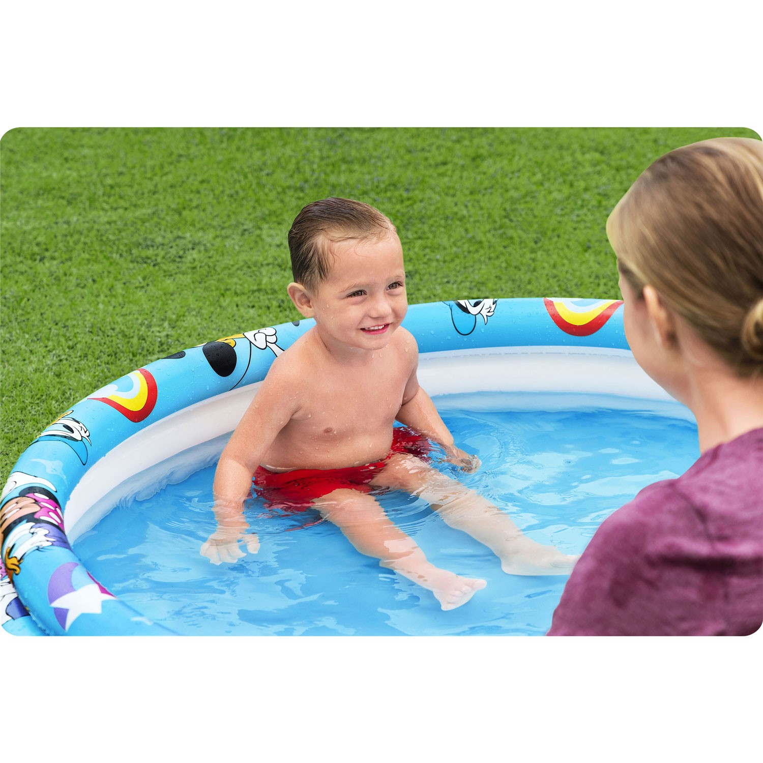 Täispuhutav bassein Miki ja sõbrad 122 x 25 cm Bestway 91007 - Image 10