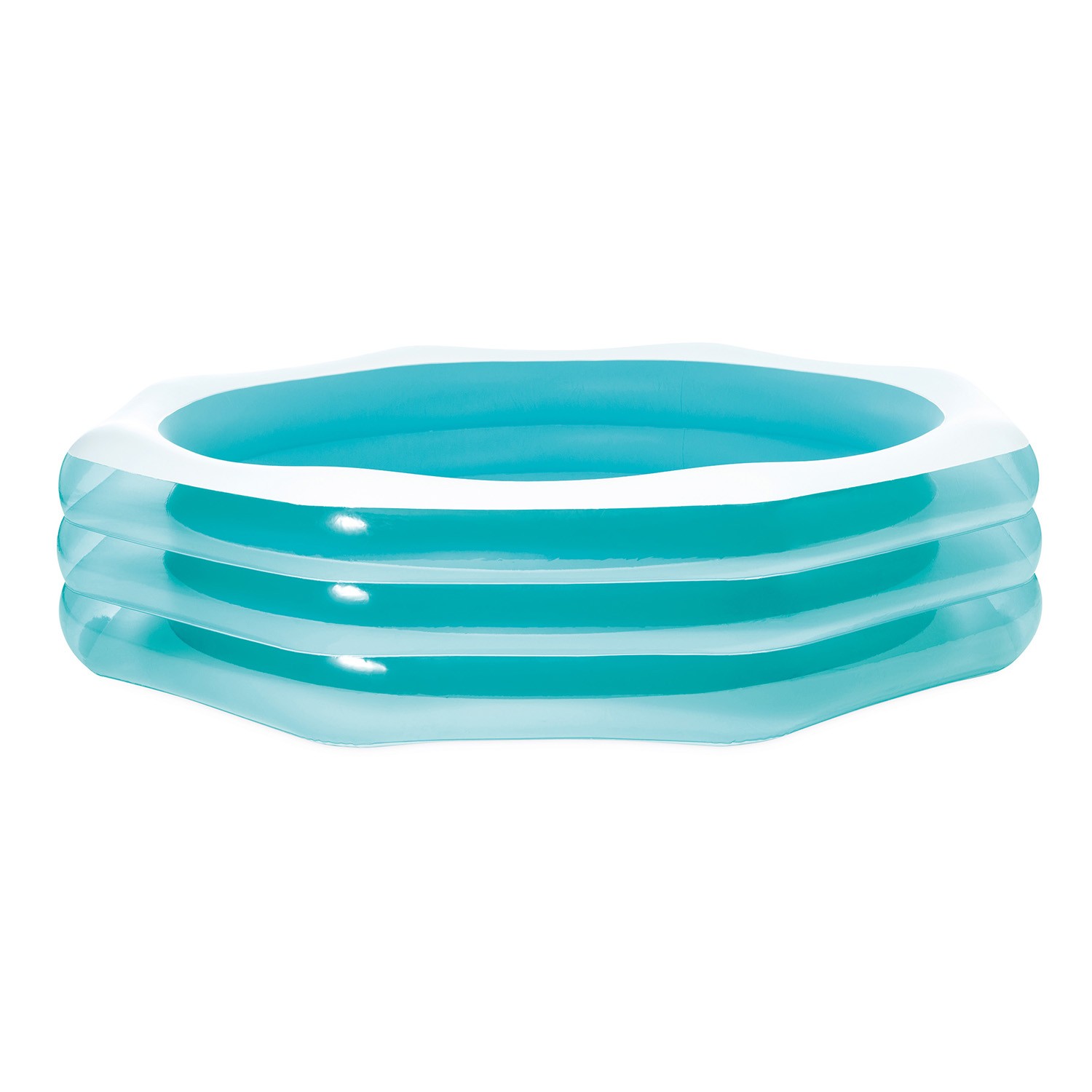 Kaheksanurkne täispuhutav bassein 254 x 254 x 56 cm Intex 58492 - Image 4