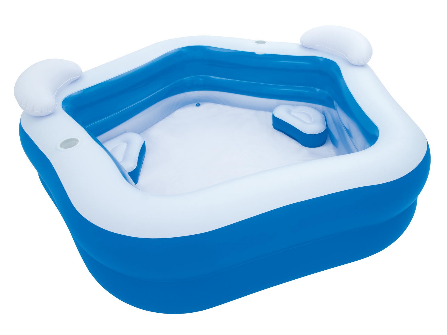 Täispuhutav viisnurkne bassein 213 x 207 x 69 cm Bestway 54153 - Image 2