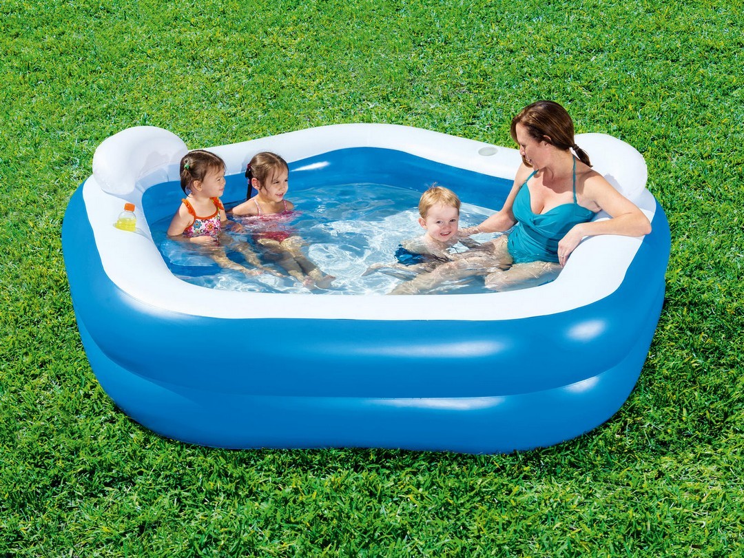 Täispuhutav viisnurkne bassein 213 x 207 x 69 cm Bestway 54153 - Image 5