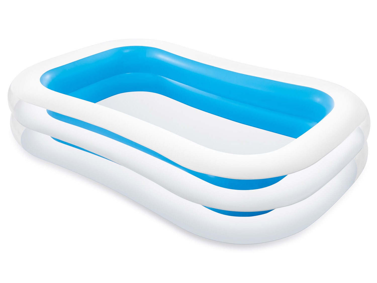 Täispuhutav ristkülikukujuline bassein 262 x 175 x 56 cm INTEX 56483