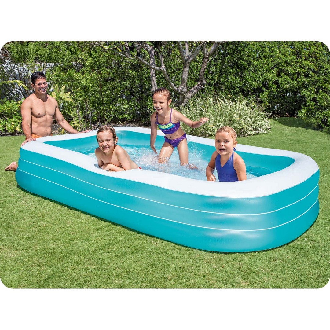Täispuhutav ristkülikukujuline bassein 305 x 183 x 56 cm INTEX 58484 - Image 2