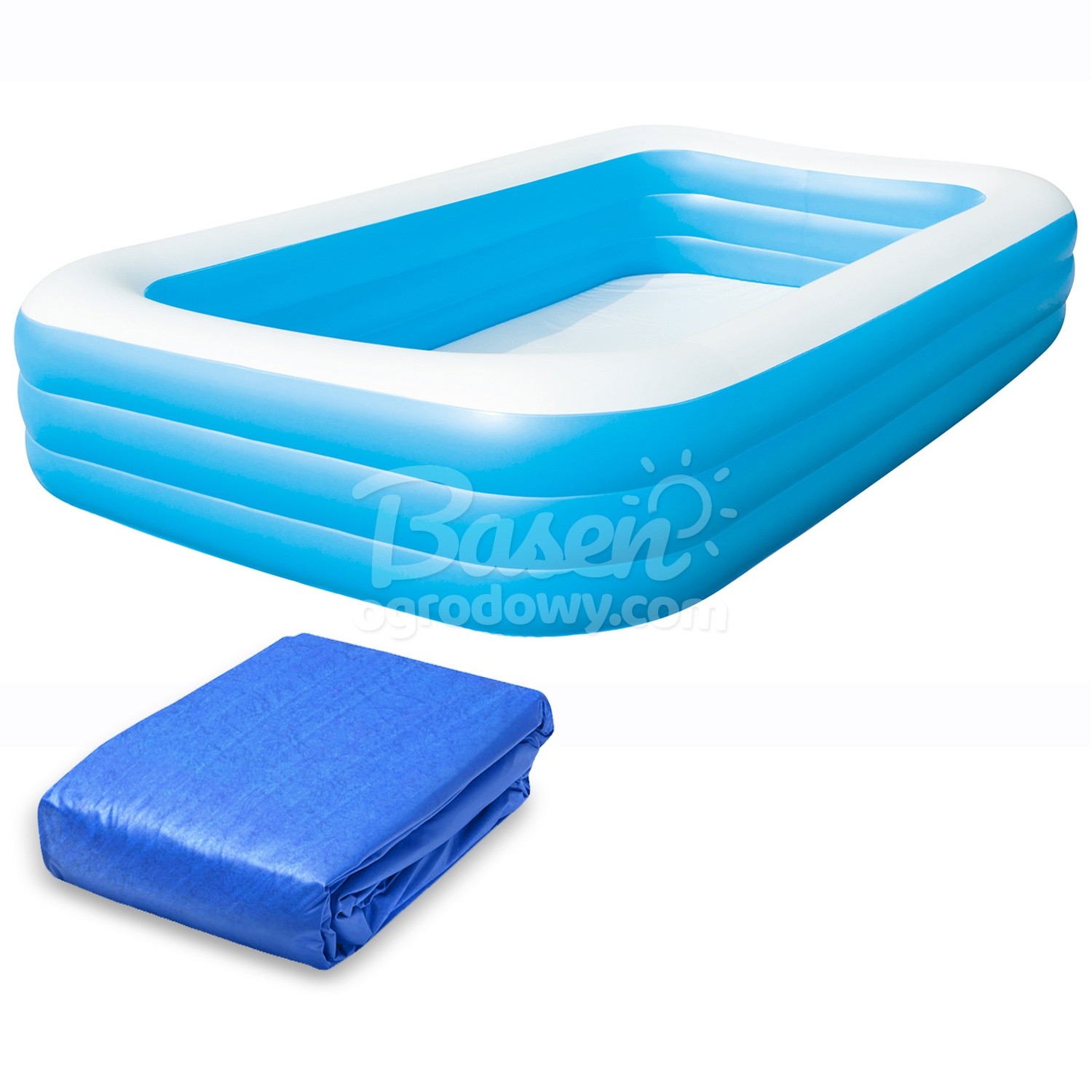 Täispuhutav perebassein 305 x 183 x 56 cm 2 ühes Bestway 54009 - Image 2