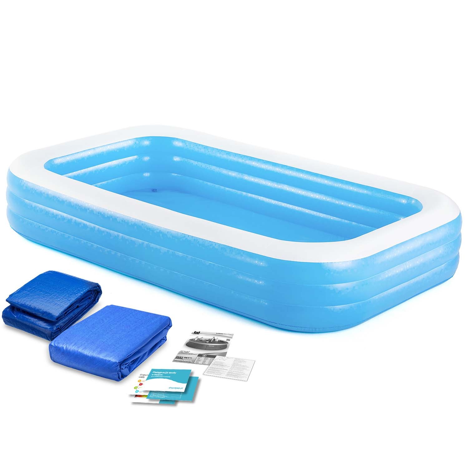 Täispuhutav perebassein 305 x 183 x 56 cm 3 ühes Bestway 54009 - Image 3