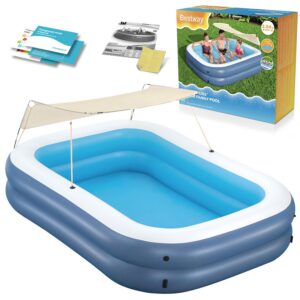 Täispuhutav perebassein katusega 254 x 174 x 140 cm Bestway 54449