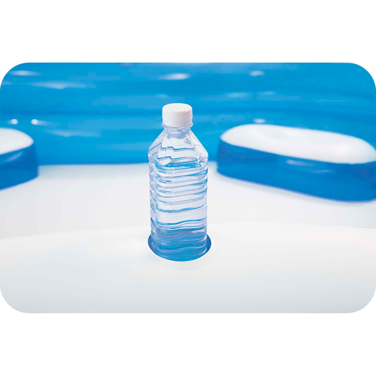 Täispuhutav bassein istmetega 229 x 229 x 66 cm INTEX 56475 - Image 3