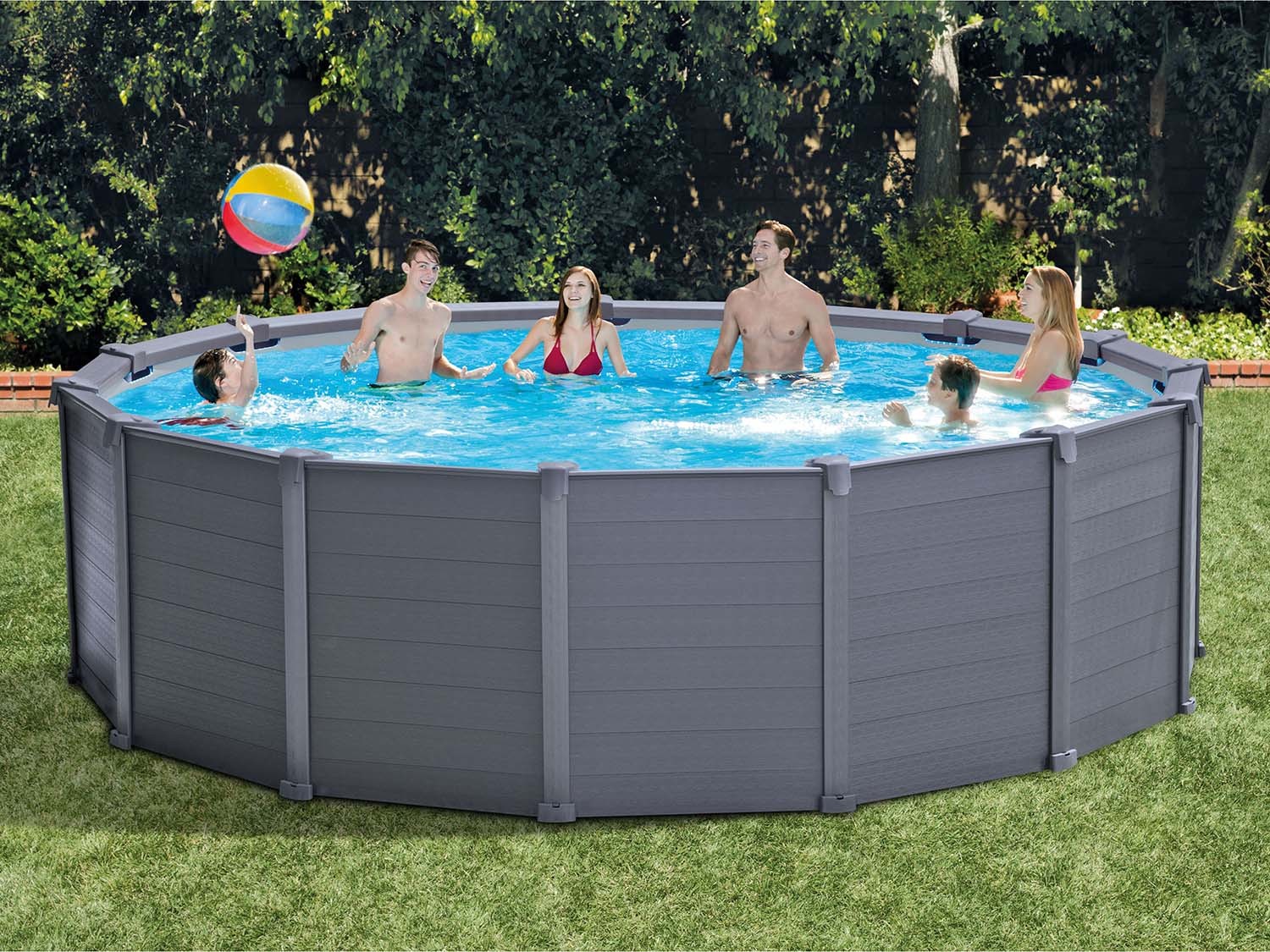 Paneelidega aiabassein 478 x 124 cm 18 in 1 INTEX 26384 - Image 3