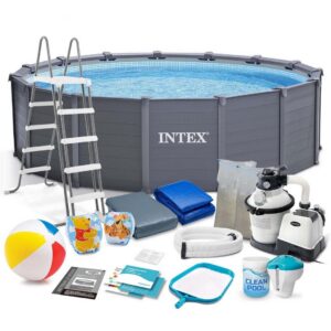 Paneelidega aiabassein 478 x 124 cm 18 in 1 INTEX 26384