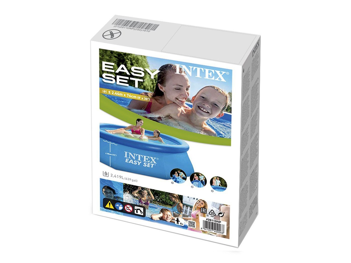 Aia laiendusbassein 244 x 76 cm 4-ühes INTEX 28112 - Image 4