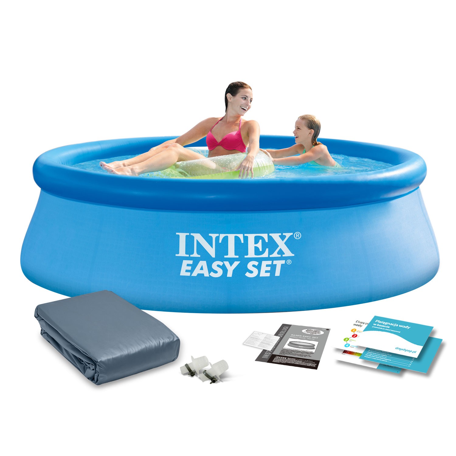 Aia laiendusbassein 244 x 76 cm 2 ühes INTEX 28110