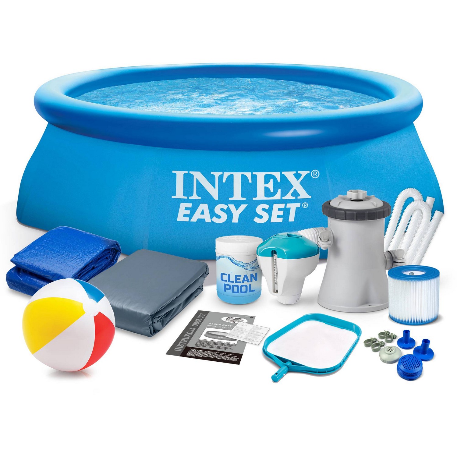 Aia laiendusbassein 244 x 76 cm 16-ühes INTEX 28112