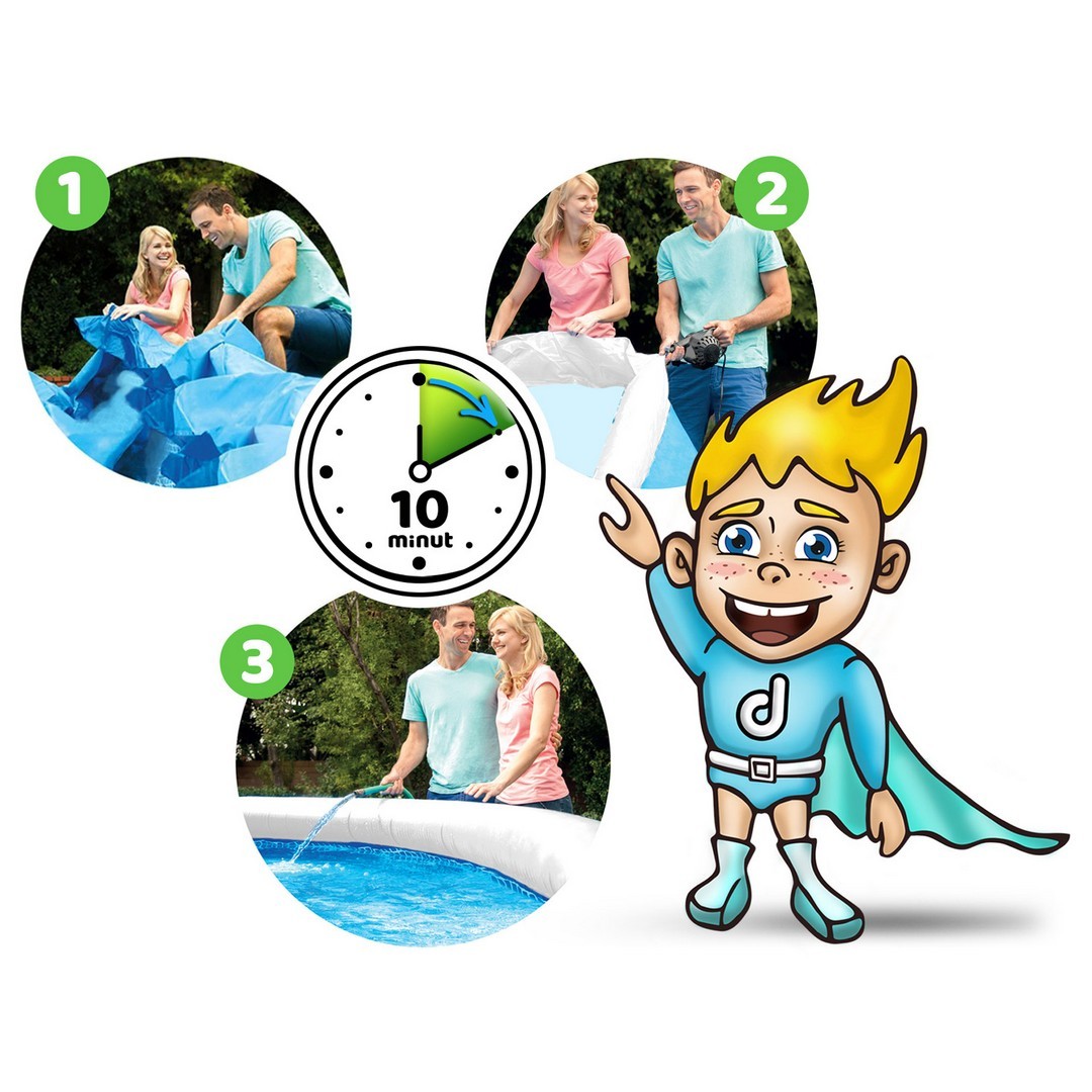 Aia laiendusbassein 305 x 66 cm 15-ühes Bestway 57458 - Image 6