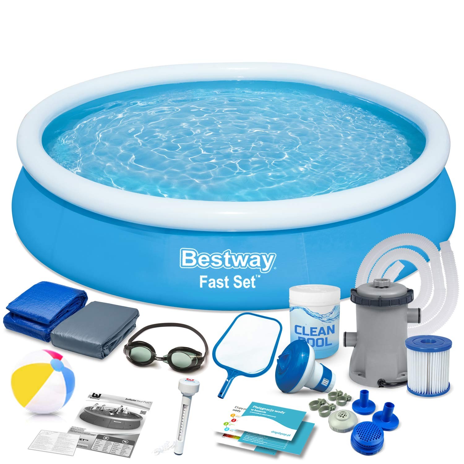 Aia laiendusbassein 366 x 76 cm 17-ühes Bestway 57274