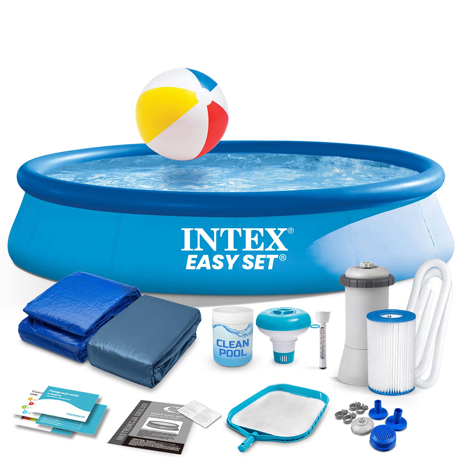 Aia laiendusbassein 396 x 84 cm 15-in-1 INTEX 28142