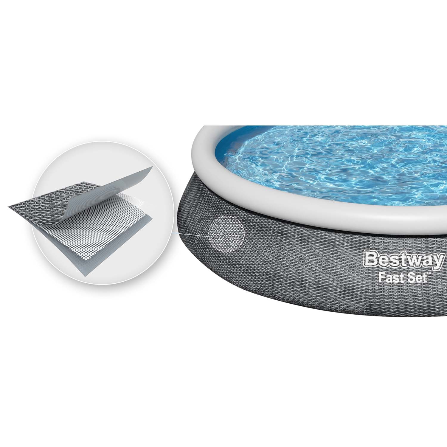 Bestway 57313N 9-ühes aia laiendatav bassein 457 x 84 cm - Image 3