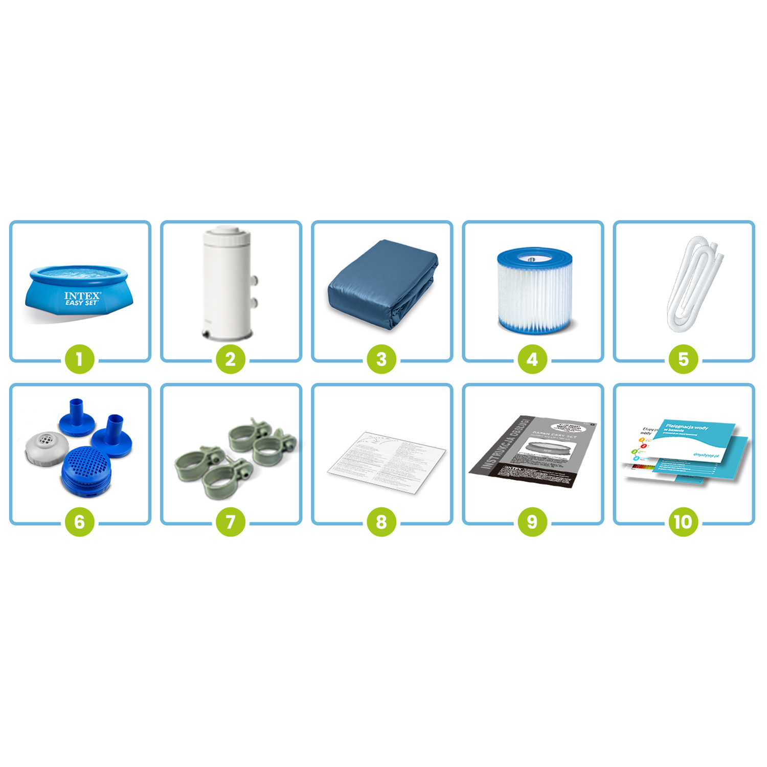 Aia laiendusbassein 457 x 84 cm 4-ühes INTEX 28158 - Image 4