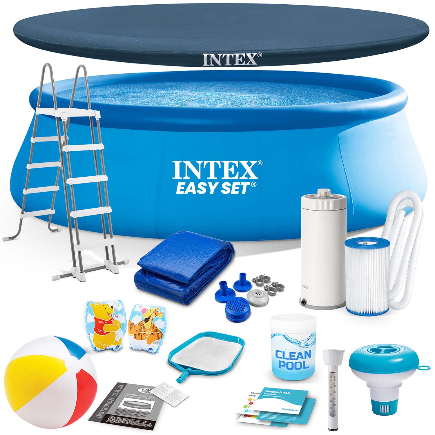 Aia laiendusbassein 457 x 122 cm 18-in-1 INTEX 26168