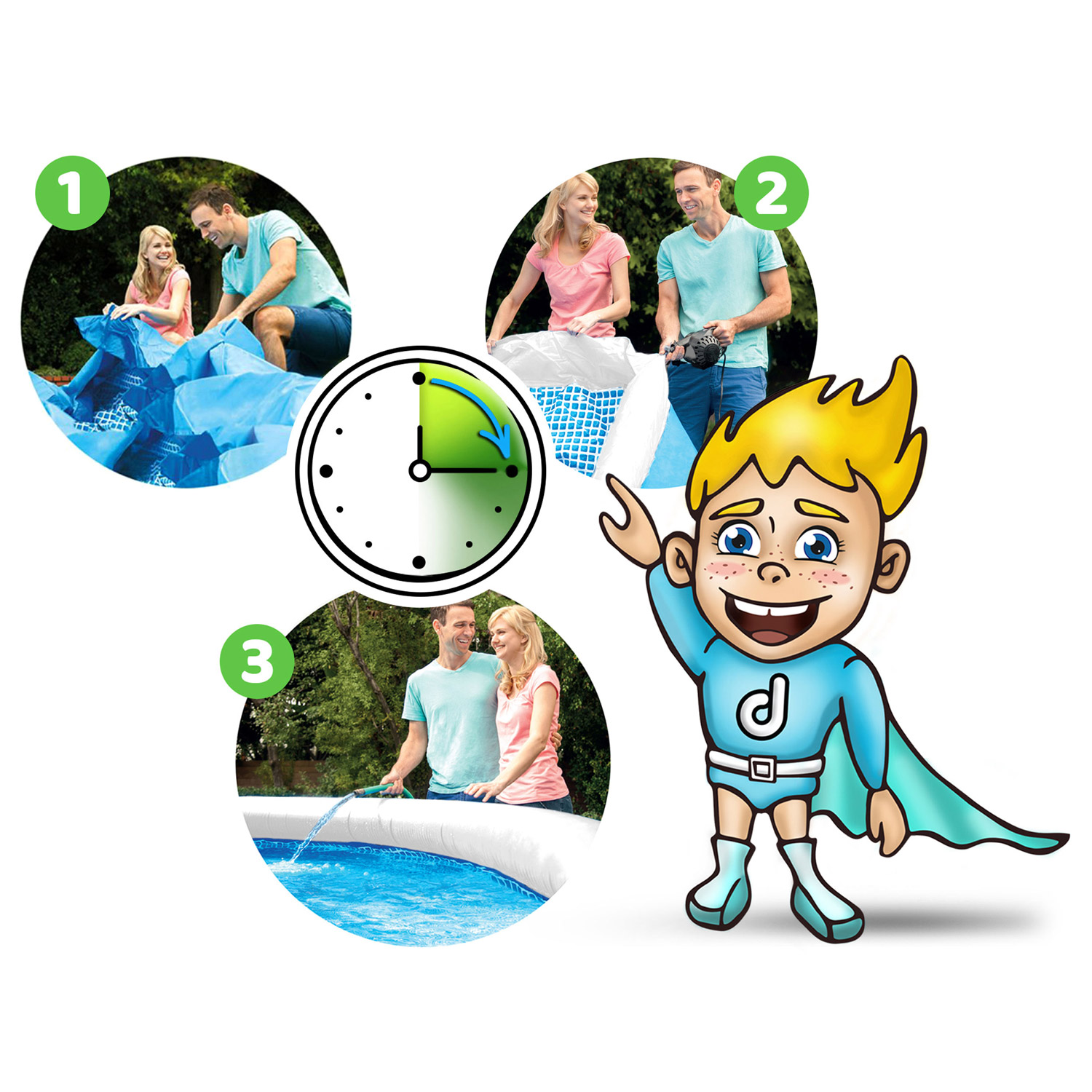 Laste aia laiendatav bassein 152 x 38 cm Bestway 57241 - Image 8