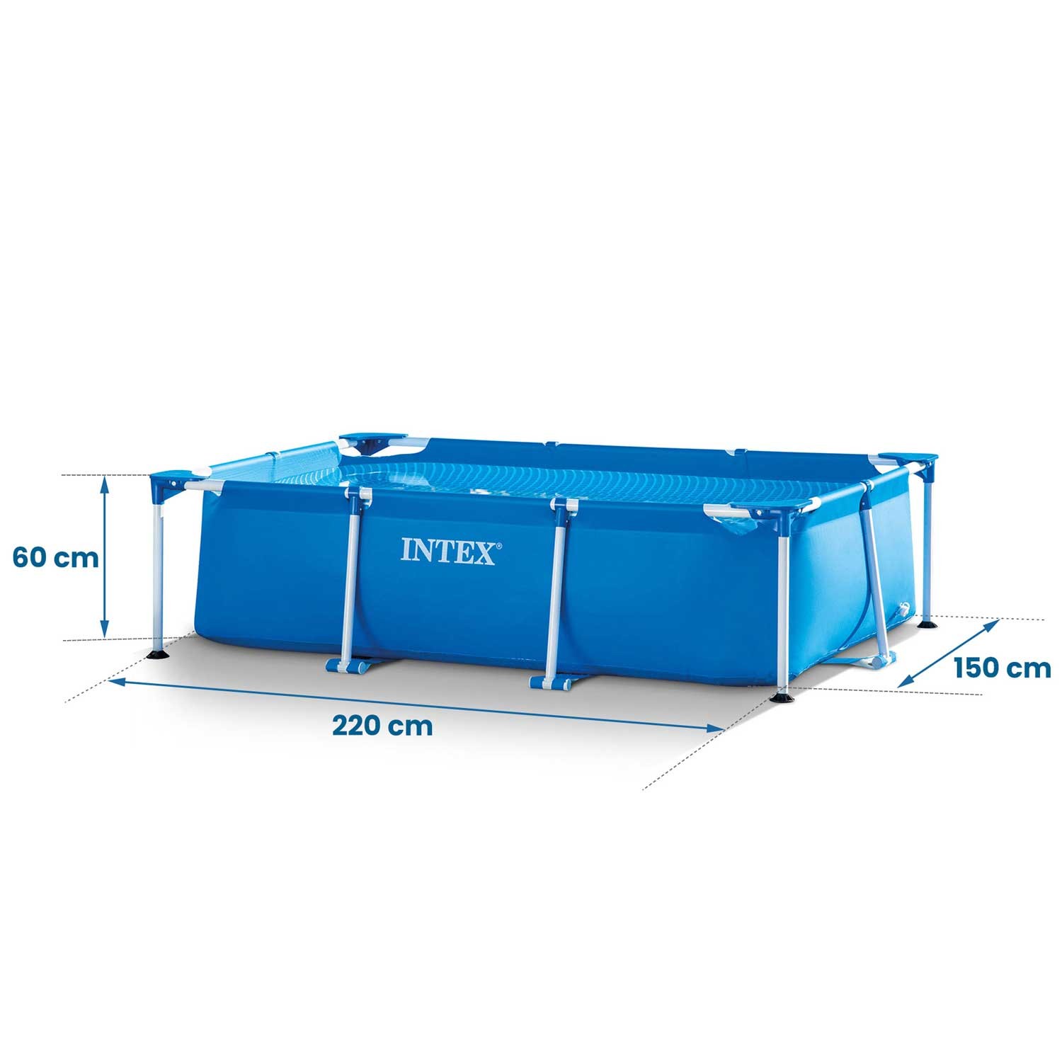 Raamiga aiabassein 220 x 150 x 60 cm 15-in-1 INTEX 28270 - Image 5