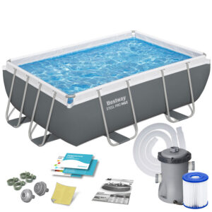 Raamiga aiabassein 282 x 196 x 84 cm 10-ühes Bestway 56629N