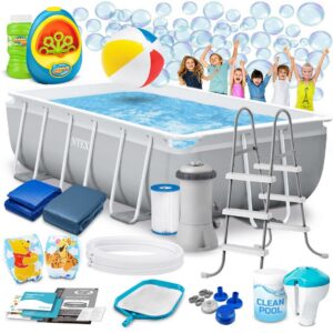 Raamiga aiabassein 300 x 175 x 80 cm 18-in-1 INTEX 26784 + mullimasin TASUTA