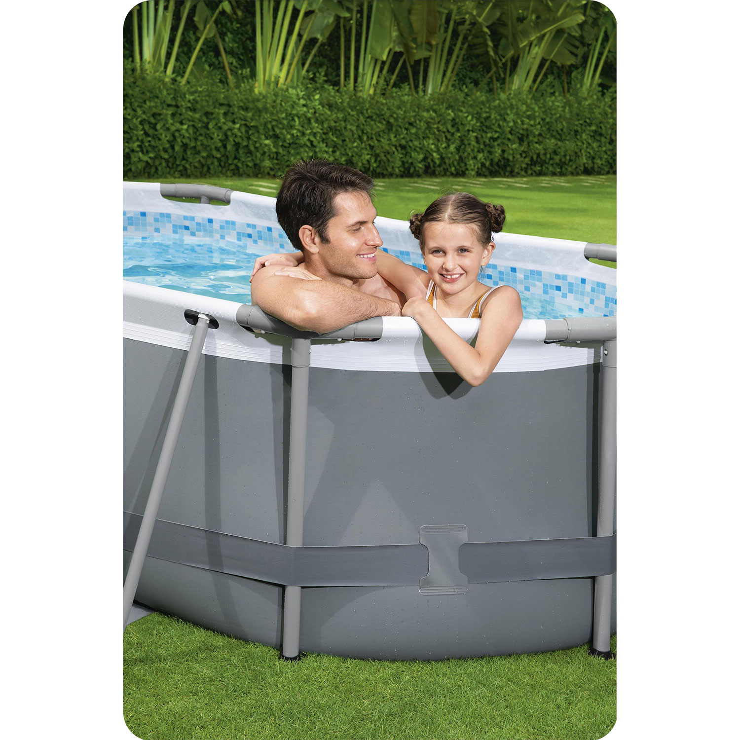 Raamiga aiabassein 305 x 200 x 84 cm 10-ühes Bestway 5614A - Image 4