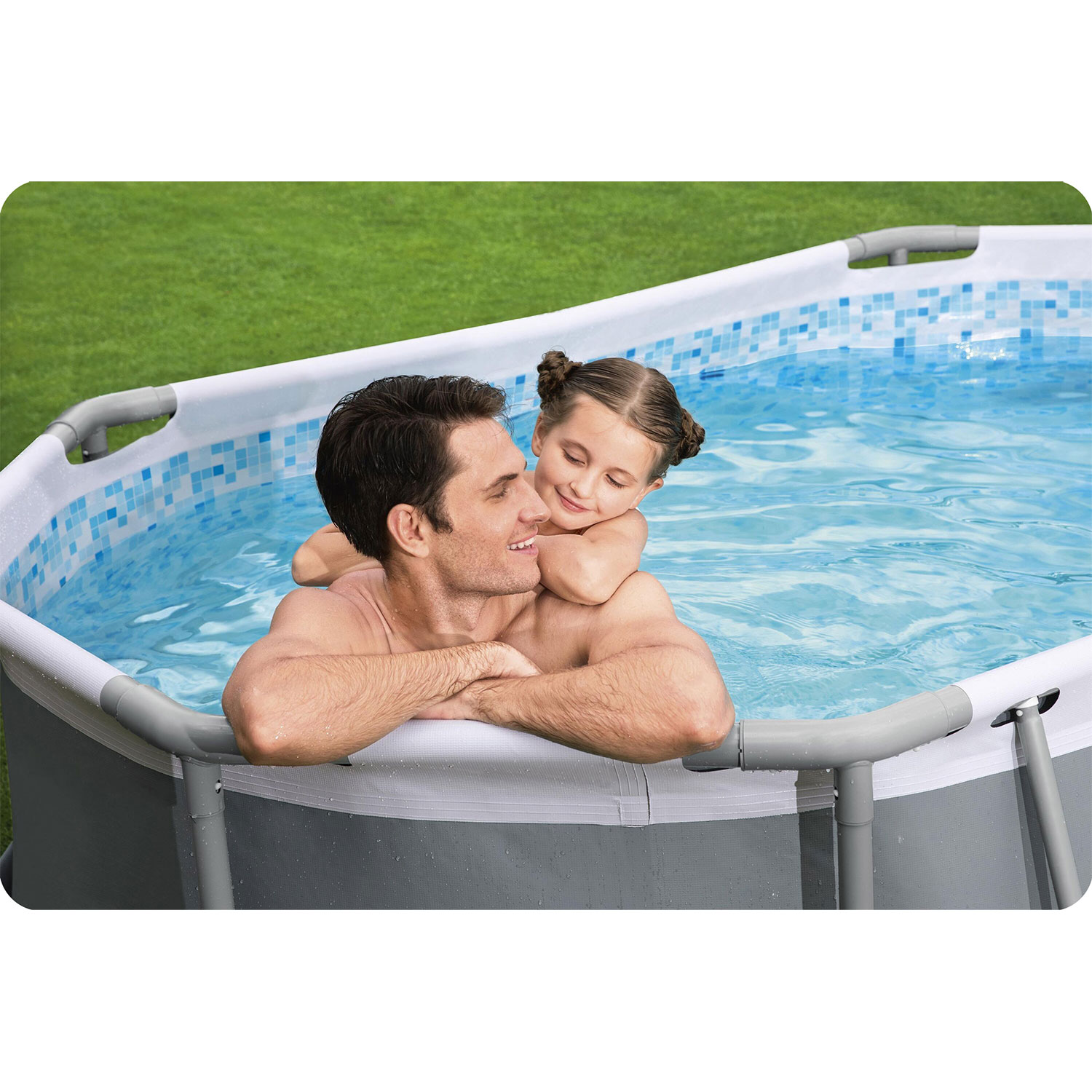 Raamiga aiabassein 305 x 200 x 84 cm 10-ühes Bestway 5614A - Image 5