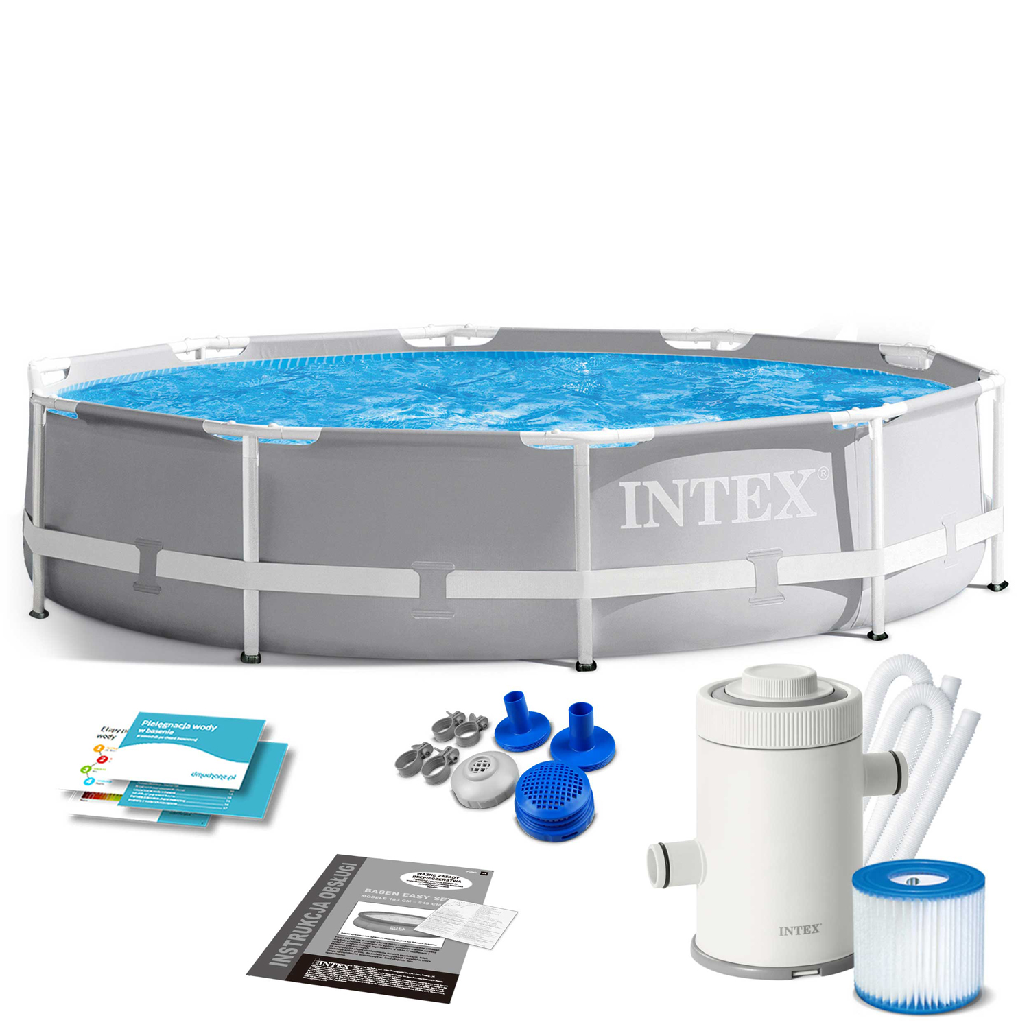 Raamiga aiabassein 305 x 76 cm 3 ühes INTEX 26702