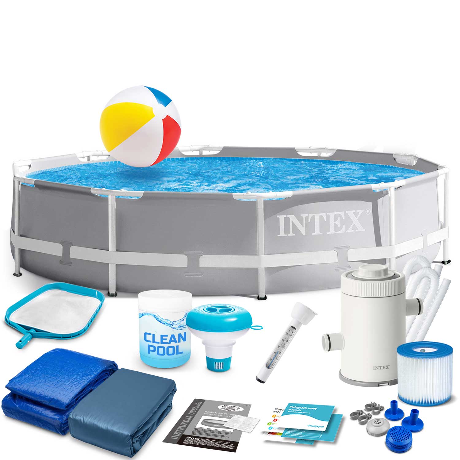 Raamiga aiabassein 305 x 76 cm 15-in-1 INTEX 26702