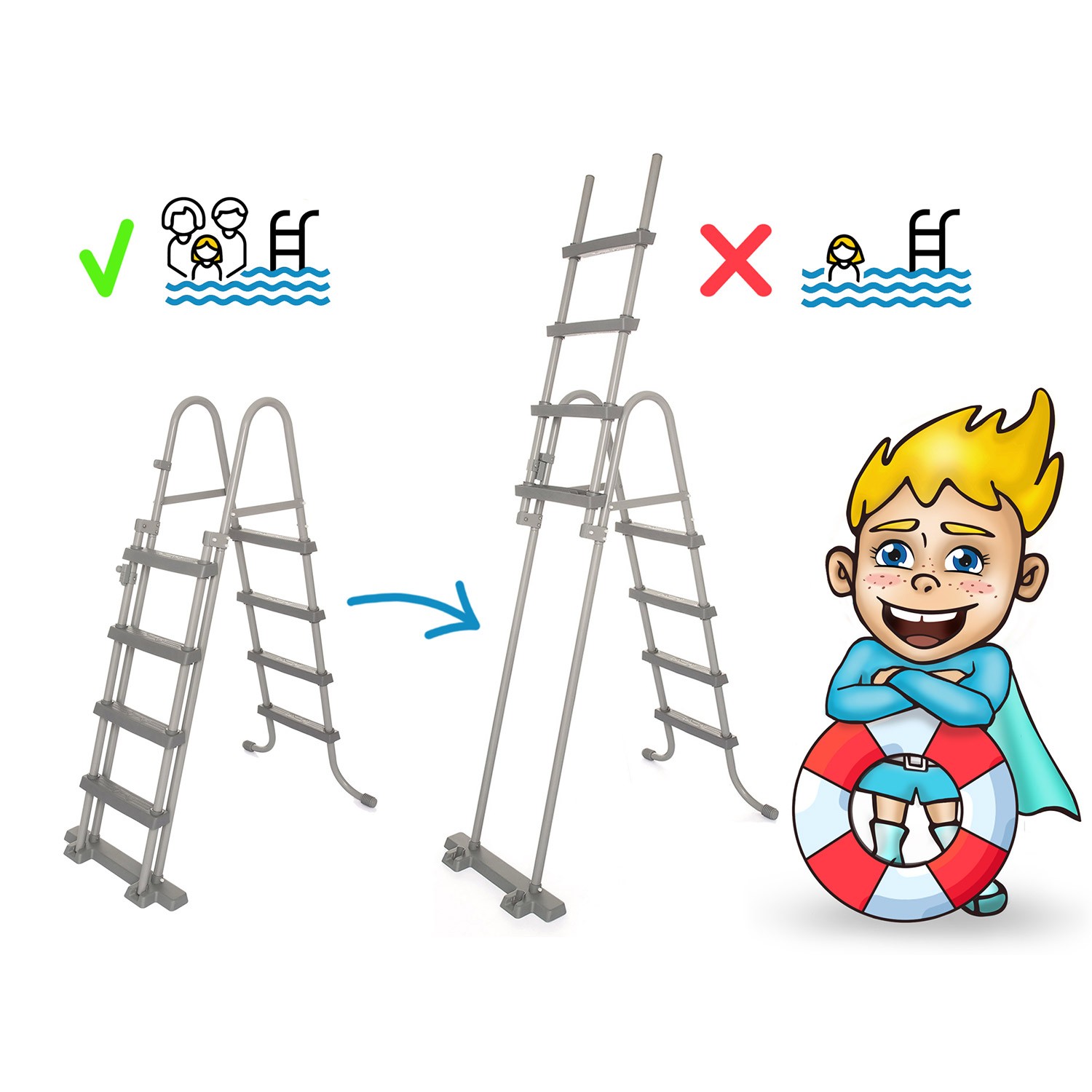 Raamiga aiabassein 366 x 122 cm 18-in-1 Bestway 56420 + mullimasin TASUTA - Image 7